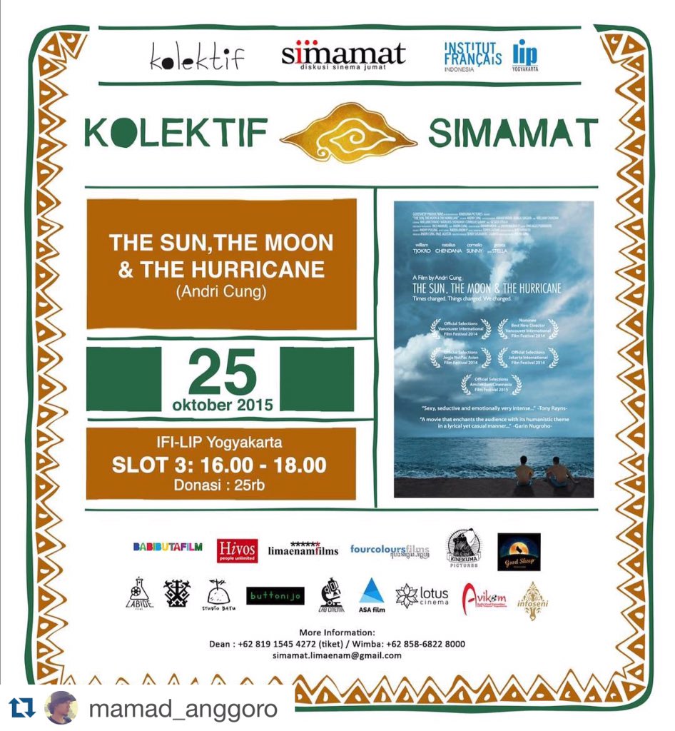 Menu #kolektifsimamat hari ini..