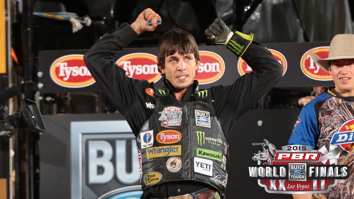 .@JBMauney clinches the 2015 World Championship. MORE: at.PBR.com/bgzPR.