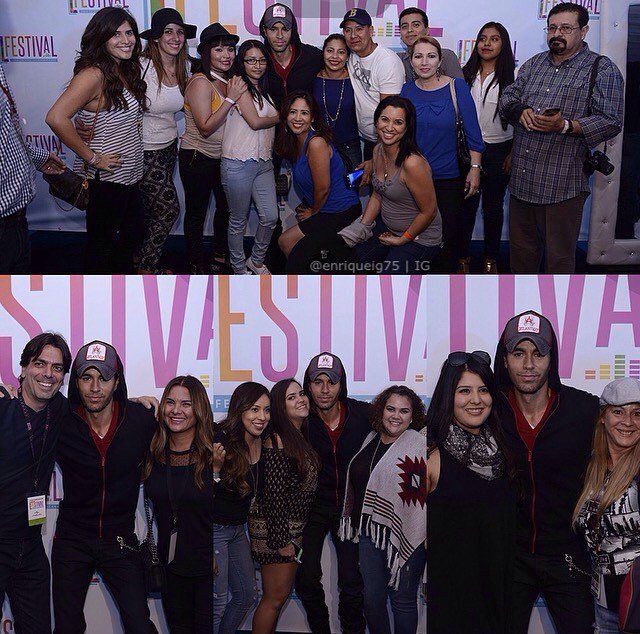 enriqueig75's tweet photo. Enrique with fans backstage tonight at the L Festival / Enrique con fans backstage hoy en el #LFestival 🙌🏼 #meetand… https://t.co/MsyTu2cdcc