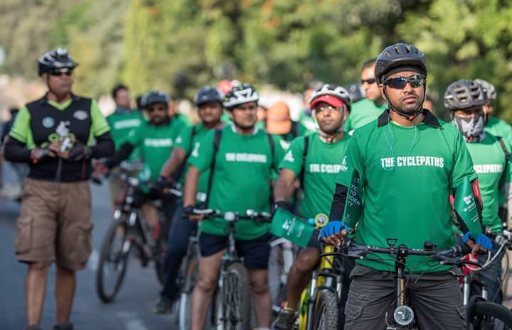 VRBengaluru's tweet photo. We're proud of #TheCyclepaths for contributing towards a greener #GardenCity #VRWeekends #VRBengaluru https://t.co/FBIPYjSvCf