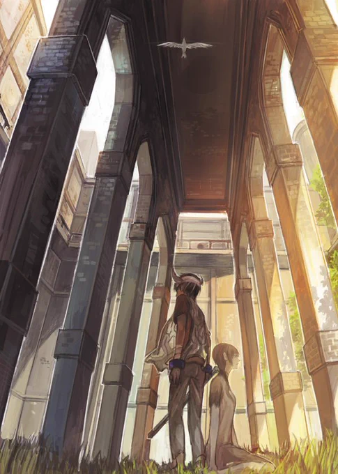 最近過去のイラストを見ることが多いのでいくつか。ICO大好きだったし大好きです。 