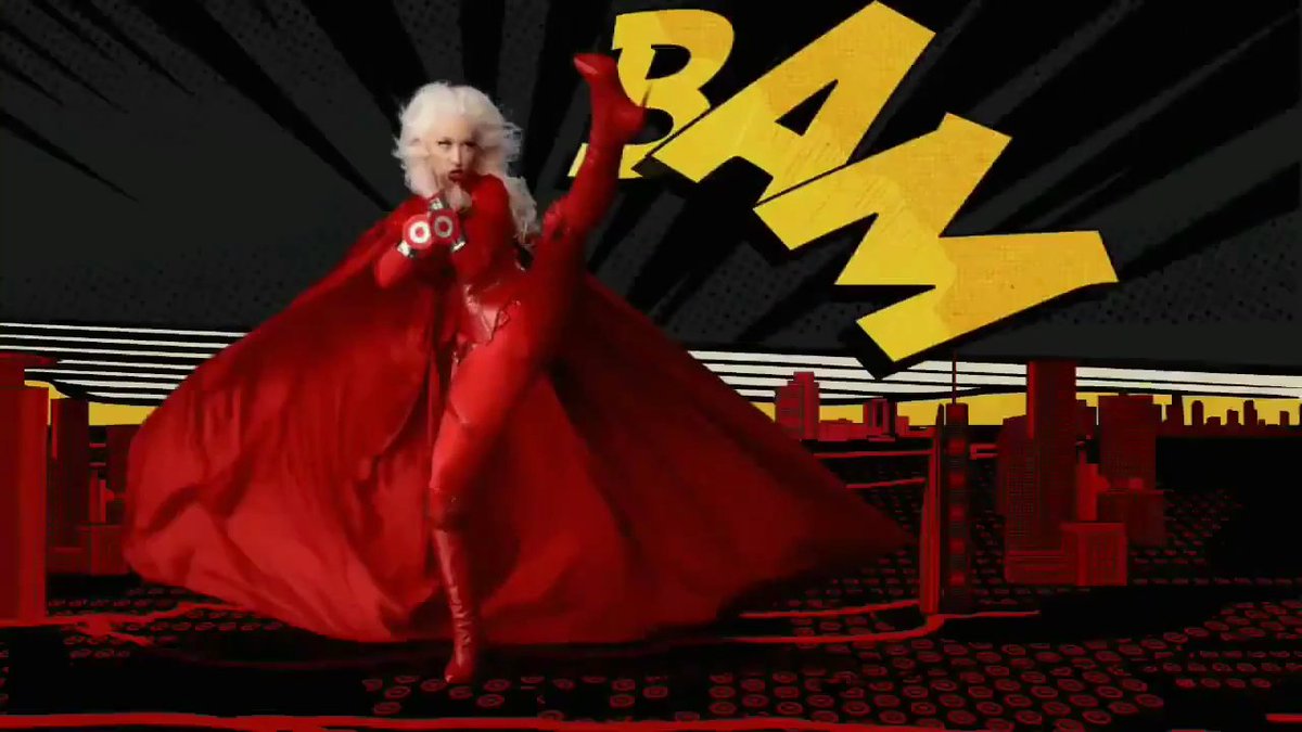 RavenPrey's tweet photo. Christina's @xtina philanthropy & modeling campaigns! #RedNoseDay #PassTheRedCup @yumbrands #CocaCola #KGBADOH https://t.co/P9EEqEtflM