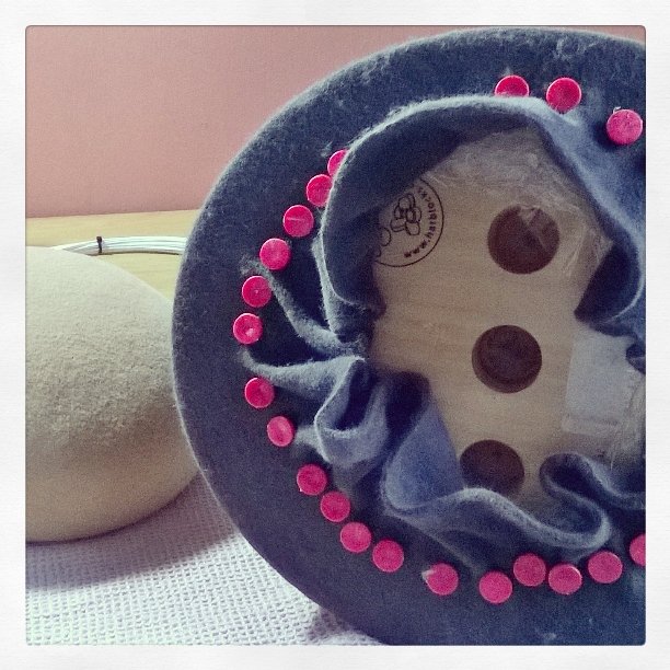 MaryTMillinery's tweet photo. Coming off the blocks! #millinery #couture #byhand https://t.co/bLViTFdeQD