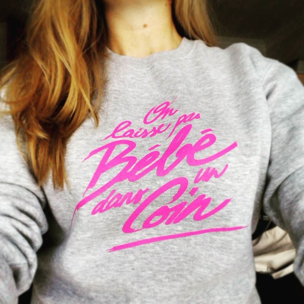 Fifi Les Bons Tuyaux Sweat Du Jour On Laisse Pas Bebe Dans Un Coin Odetteetlulu Instasweat Sweataddict Su T Co O0rf2t86t1 T Co 9t2e1blrlc