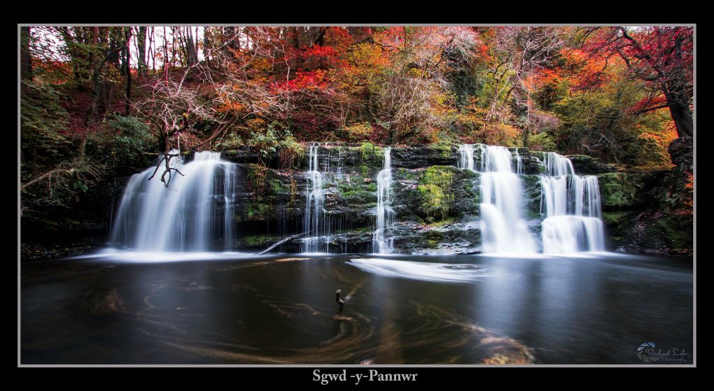 @WalesPhotos 4 images from my trip to waterfall country , just loving the Autumn colours everywhere