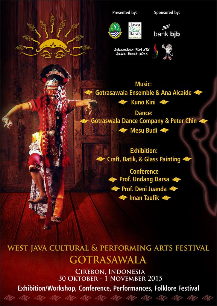Jangan Lewatkan Festival Internasional #gotrasawala2015 <a href="/Deddy_Mizwar_/">Deddy Mizwar</a>  30 Oct - 1 Nov 2015