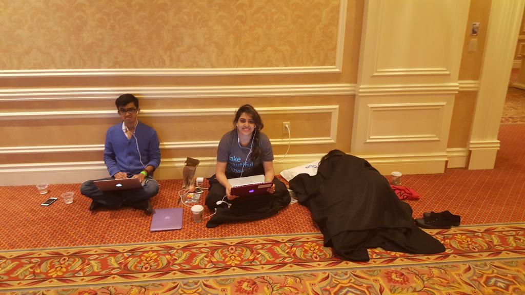 annewchen's tweet photo. @devbootcamp 12 hours in! Welcome to hackathon life #money2020hackathon https://t.co/tnuiYvejSY