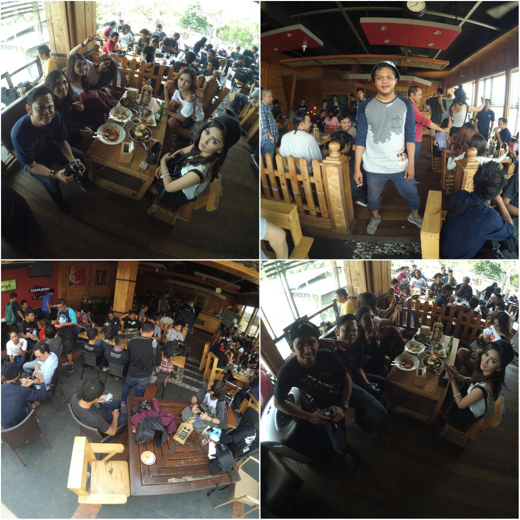 Kita lagi break istirahat dulu nih. Rame bangeet pesertanyaa =D