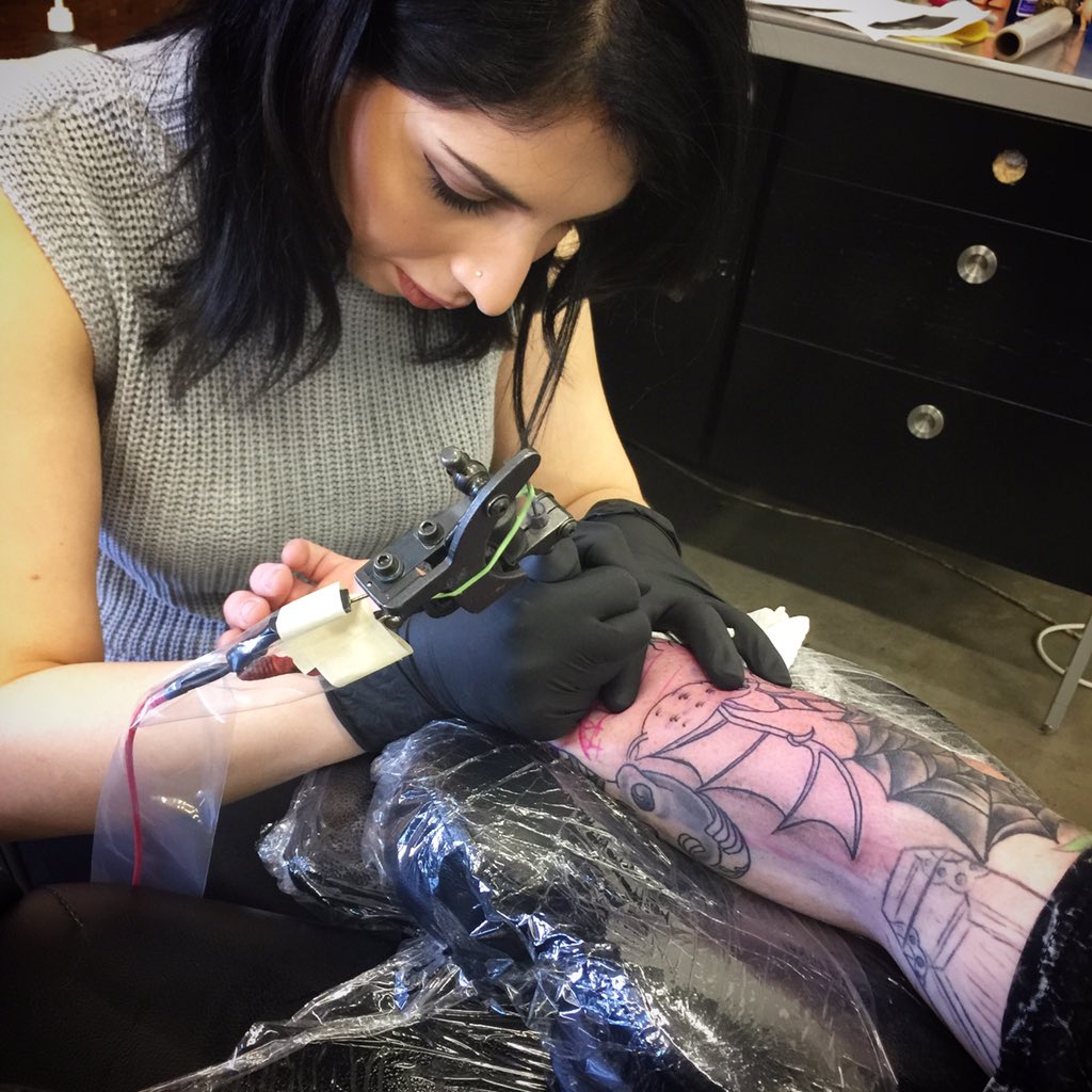 Mez Afram <a href="/eurekarebellion/">Eureka Rebellion</a> 🤘🏼 #MelbourneTattoo #Art <a href="/thingsandink/">Things & Ink</a>