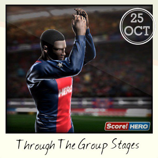 alol20121's tweet photo. Through The Group Stages #scorehero https://t.co/Inajv1eUSw https://t.co/W3f7o1D3vx