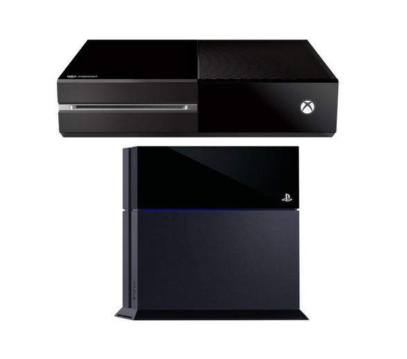 CraigDelp's tweet photo. #XboxOne vs #PS4 which do you think is the better deal? Check it out: https://t.co/ztXHIgxOTl .@apcovert https://t.co/GK6nBQVQ0M
