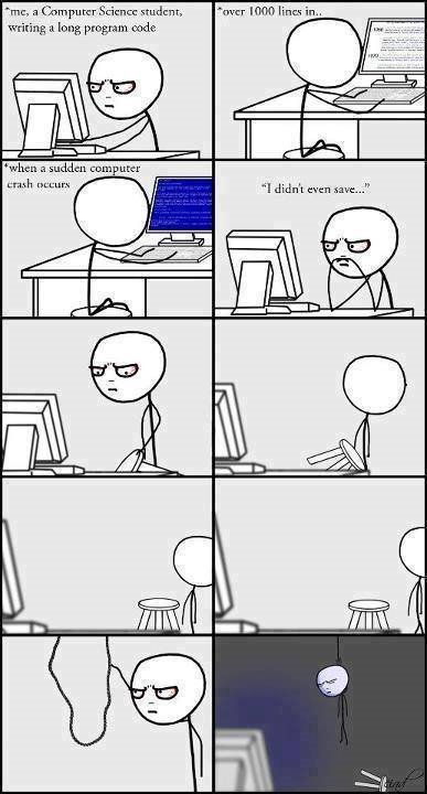 melvindevdotcom's tweet image. When Something Happens while you are coding and your computer crash 😠 #DevProblem