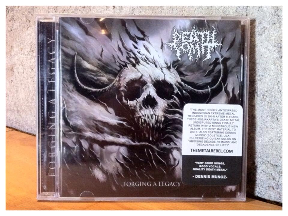 CD Death Vomit - Forging A Legacy | IDR 50K | SMS/WA : 0878 1246 7779 <a href="/DeathVomitBand/">Death Vomit</a>