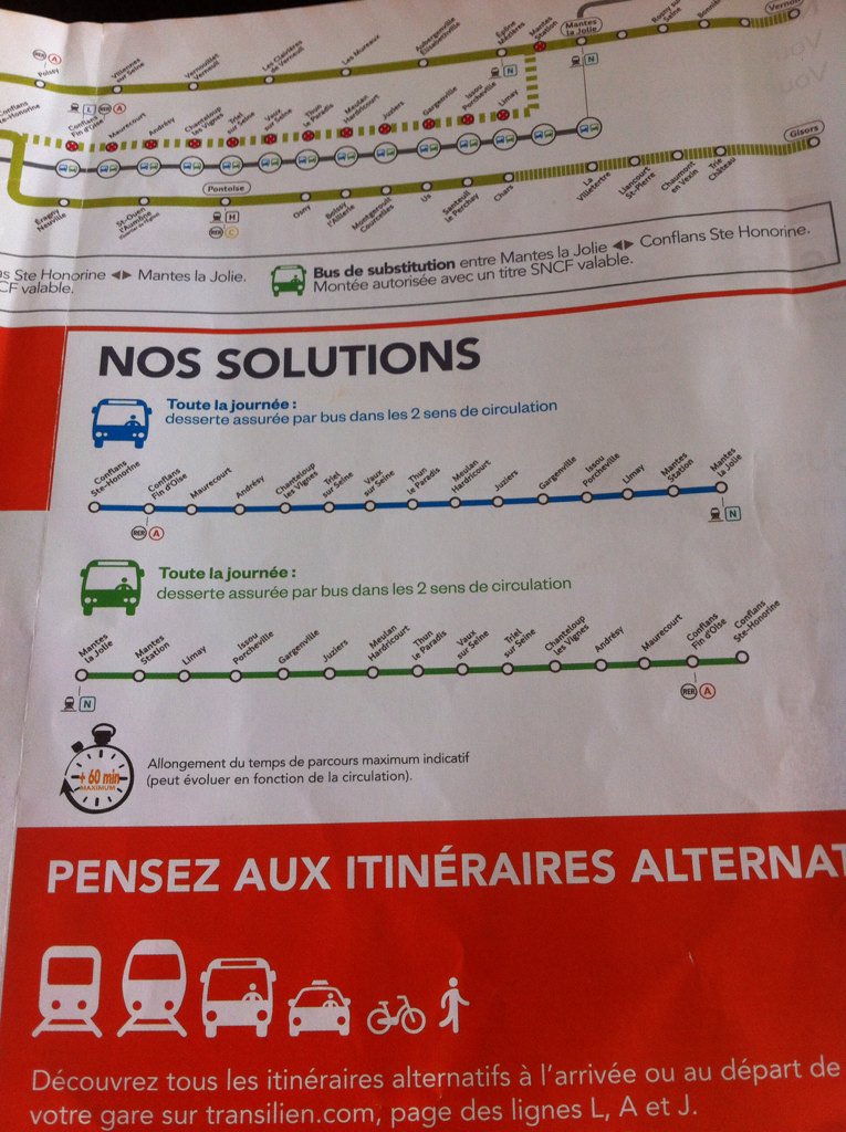 Accueil_PSL's tweet photo. Travaux sur la Ligne J samedi 31 Octobre...Nous sommes là pour vous renseigner. https://t.co/OqRDB2CfyB