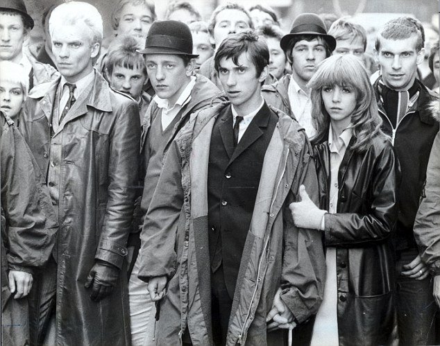 Happy birthday Phil Daniels, he\s 57 today. Here he is on the set of \Quadrophenia\ (1979). 