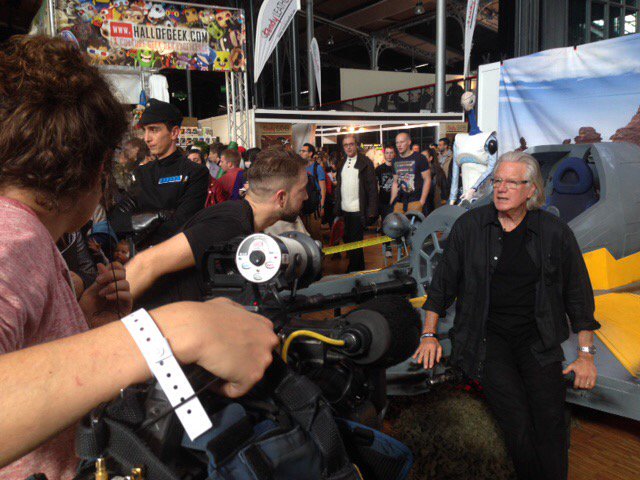GIRODPATRICE's tweet photo. Images de la Master Class @ILMVFX de #JeffMann hier Γ @ComicCon_Paris https://t.co/ApBkAKA9ND