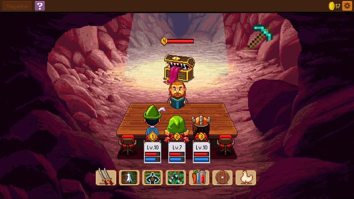 KyyGames's tweet photo. Yes, we're still playing it! #ScreenshotSunday @KnightsPenPaper #KoPP2 #RPG https://t.co/lt5Q5PgZhT