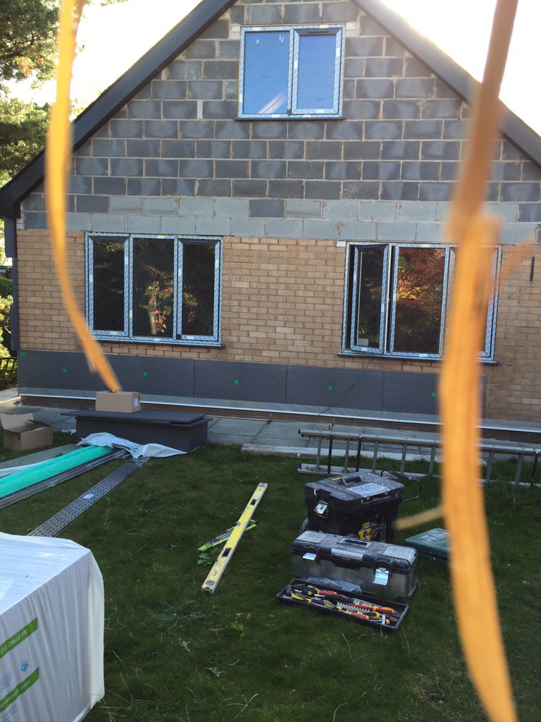 djmurrayplaster's tweet photo. Start of 200m2 of boarding to do https://t.co/kGJpiSILUB