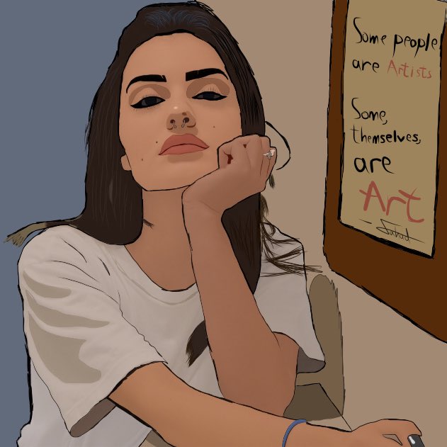 ltsFahad's tweet photo. Some people are artists. Some, themselves, are art. https://t.co/LIT46gy8ES
