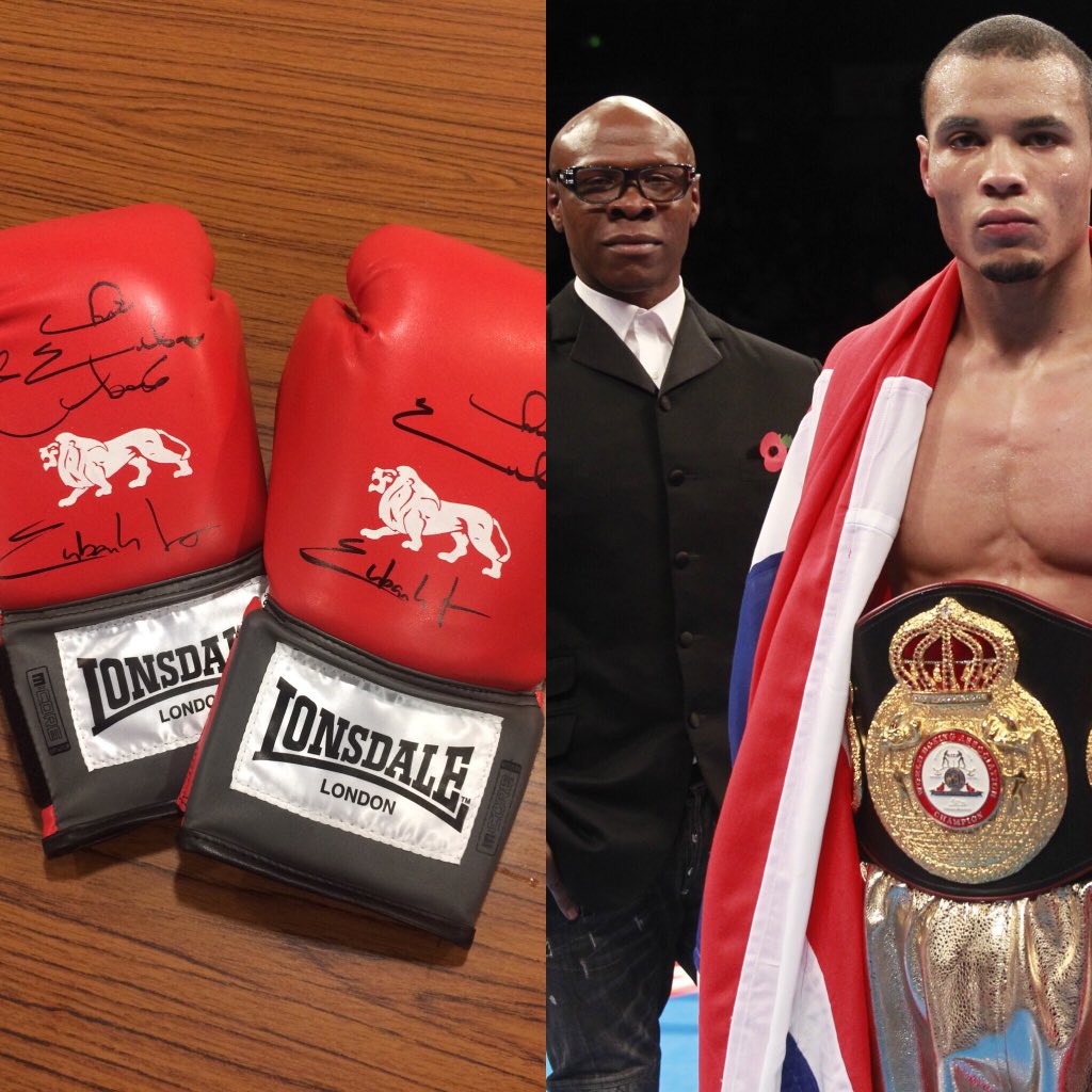 MatchroomBoxing's tweet image. For the chance to win a pair of gloves signed by @ChrisEubankJr &amp;amp; @ChrisEubank - simply RT this tweet!!
Closes 10pm