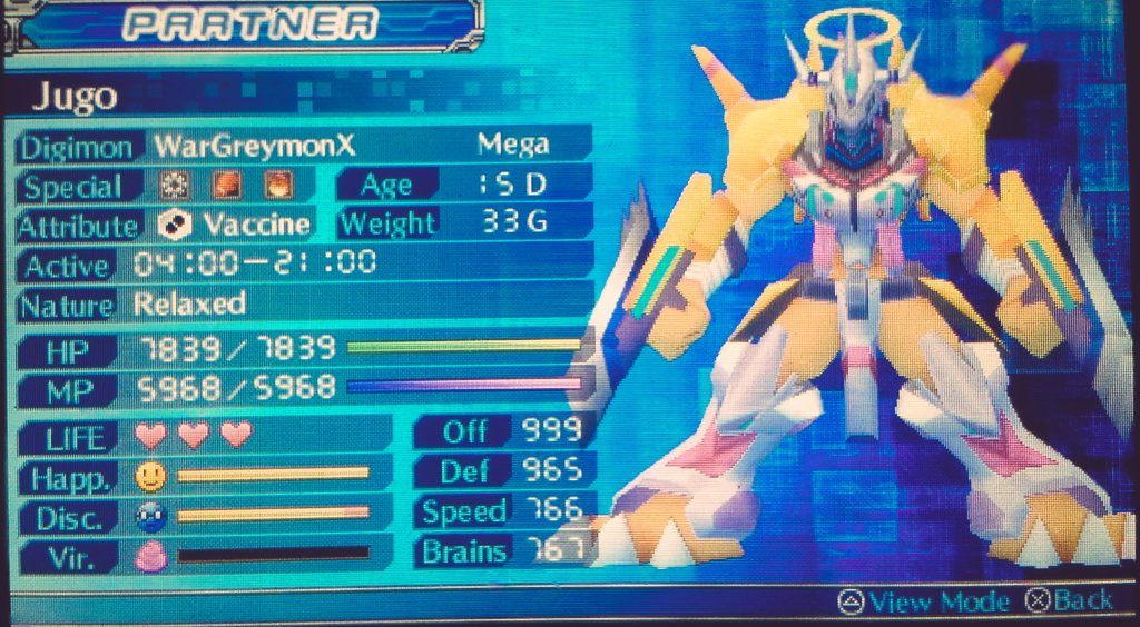 7oneZ_FuckTDSB's tweet image. I helped some lonely Digimon so it gave me an X-program. Gave it to my digimon it became #WarGreymonX!

#Redigitize