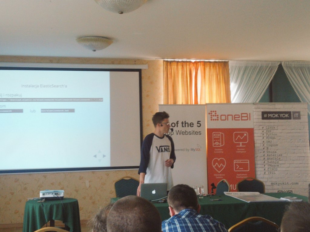 sosweetapps's tweet photo. @MarcinStachniuk talks about #Elasticsearch at #dbconf #dbconf2015 https://t.co/3vwKvJphVM