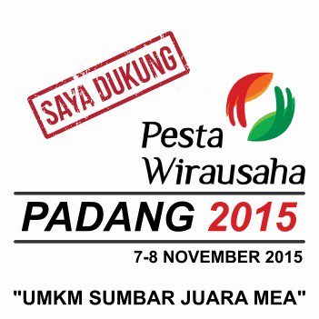 PW TDA Padang :seminar dgn 8 orang pembicara Nasional dan 20 booth stand bazar UMKM Sumbar