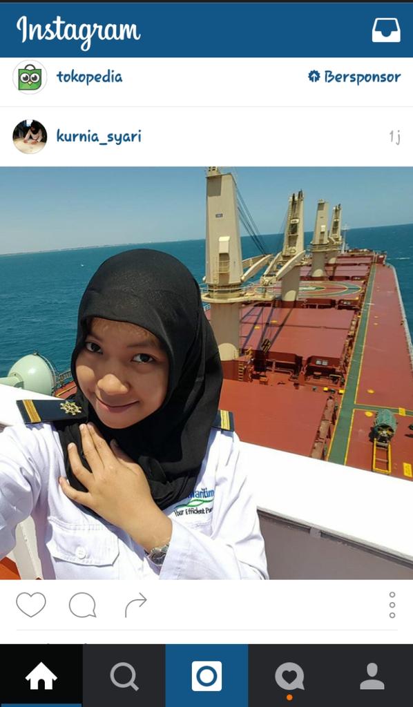 MedicalAnalyst4's tweet photo. "@seafarers_says:Siapa bilang Lautan hanya milik para lelaki hebat.Nich.. #geraldton #aussie https://t.co/QPg9LuMLoD"