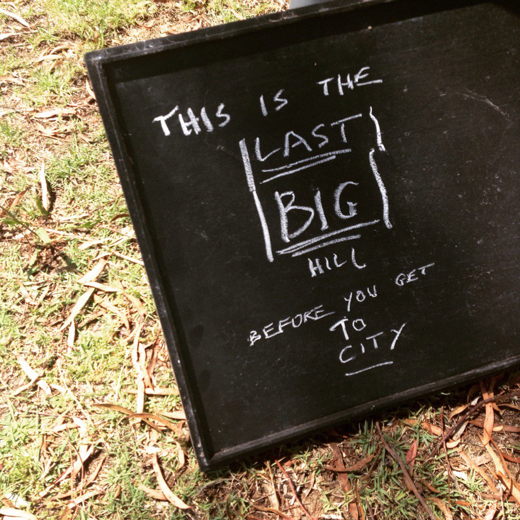 RemoteWriters's tweet photo. Thanks for the sign on the 7 Bridges walk today. It seriously helped! #cancercouncil https://t.co/5MrXcRlyHA