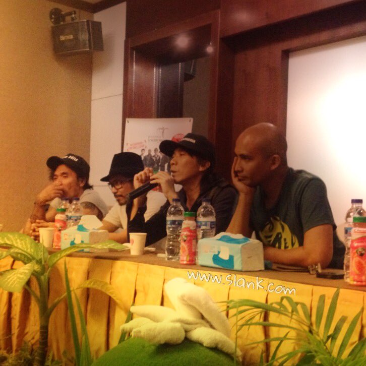 Konferensi pers #konserEksklusifSlank #ReogNRoll Batam