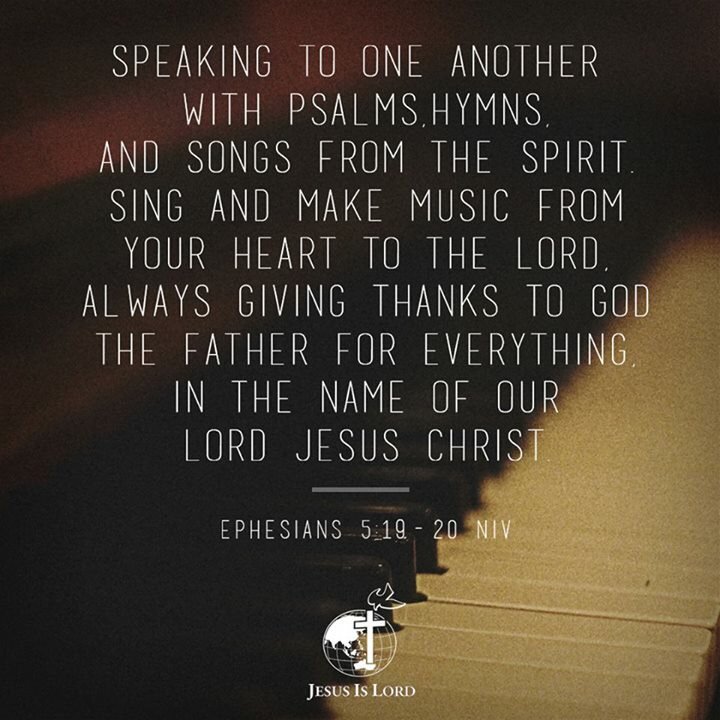 Jesus Is Lord Church On Twitter Ephesians 519 20 Niv