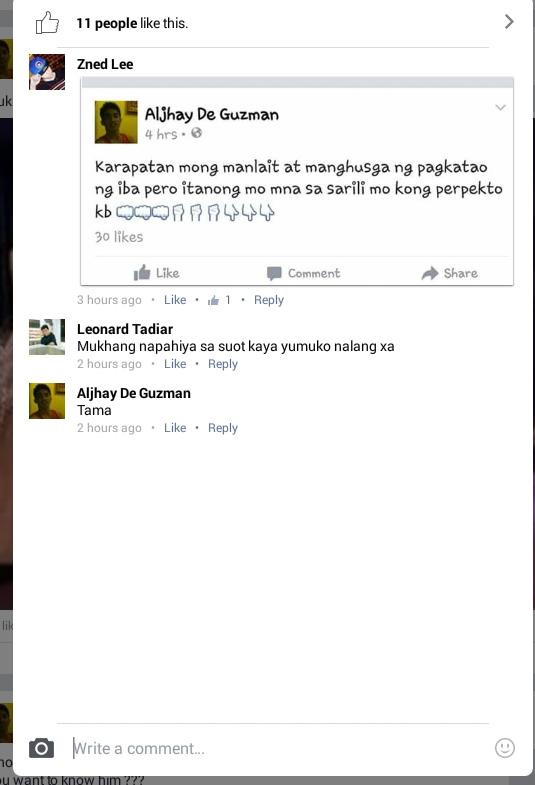EB_Anselmo's tweet photo. PAKIKALAT: Ito yung matinding basher sa FB ng ni MAINE. Kuyugin na yan!
#SPSSariSariLaf
#GodGaveUsALDUB https://t.co/9u7ehAtRZ7