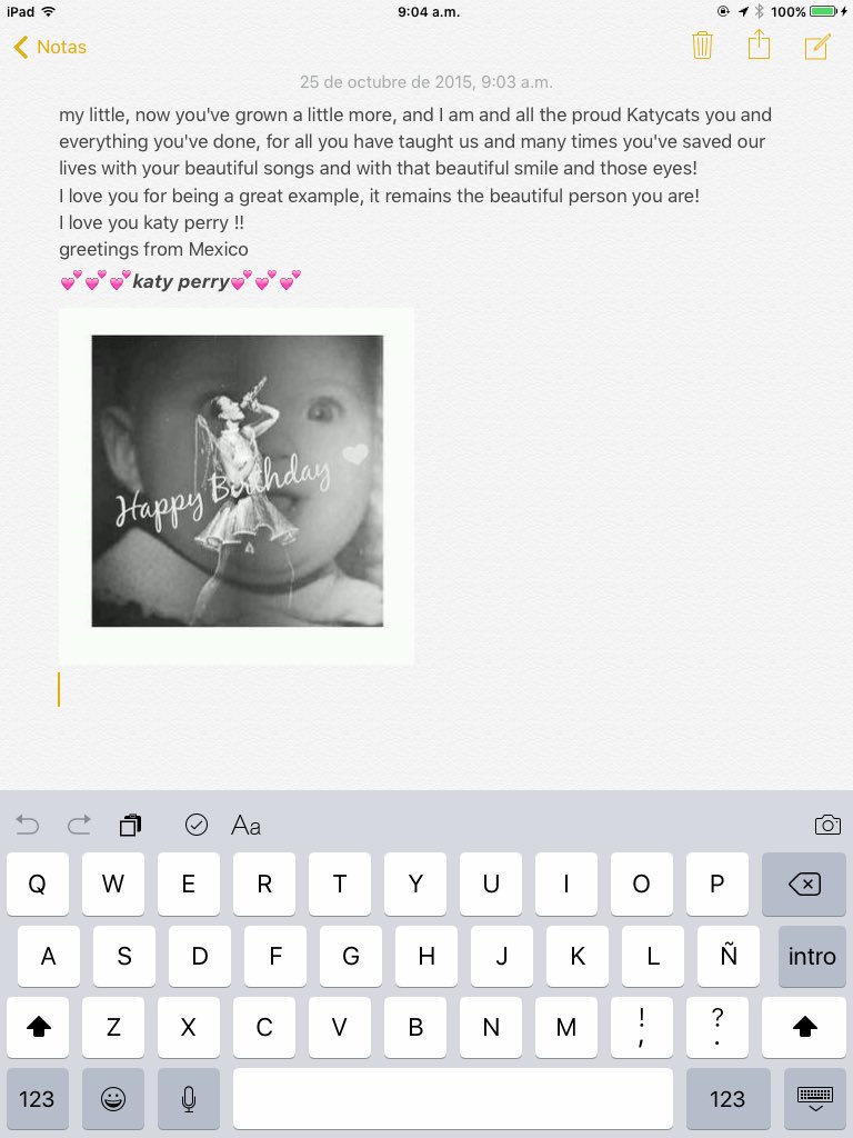 SofiiLuna4's tweet photo. #HappyBirthdayKatyPerryFromMexico 
@katyperry 
I love katy perry ❤️❤️❤️ https://t.co/gFPUdtxc0T