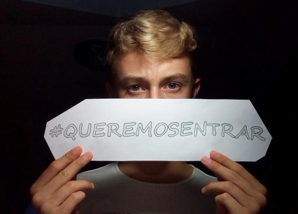 queremosentrar's tweet photo. ¡Los menores quieren MÚSICA! / No quieren ni colarse ni beber.
Estamos cambiando la ley. ¿Te unes? 👫
#queremosentrar https://t.co/5PVLRSjoHj