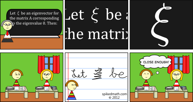 Can you relate to this? #truth #math #comicstrip #cannotwritegreekletters #thestruggleisreal