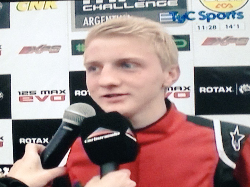 CopaRotaxbue's tweet photo. Andy Jakos se va a Portugal con el cupo Senior Max!#RotaxEnCarburando x @CarburandoTV en @TyCSports https://t.co/Gk5ws6CGSH