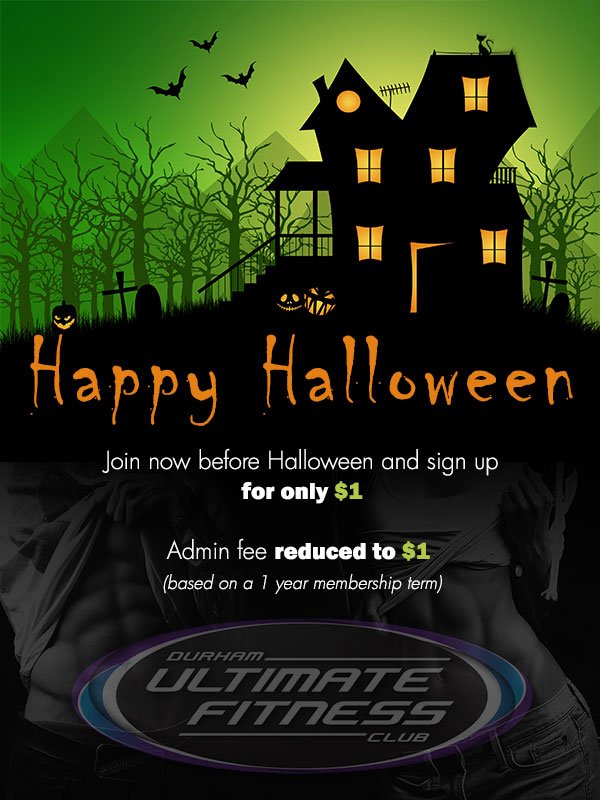 durhamultimate's tweet photo. SPOOKTACULAR DEALS AT #DUFC - Getting #UltimateResults has never been easier! https://t.co/MaFLHiobyQ