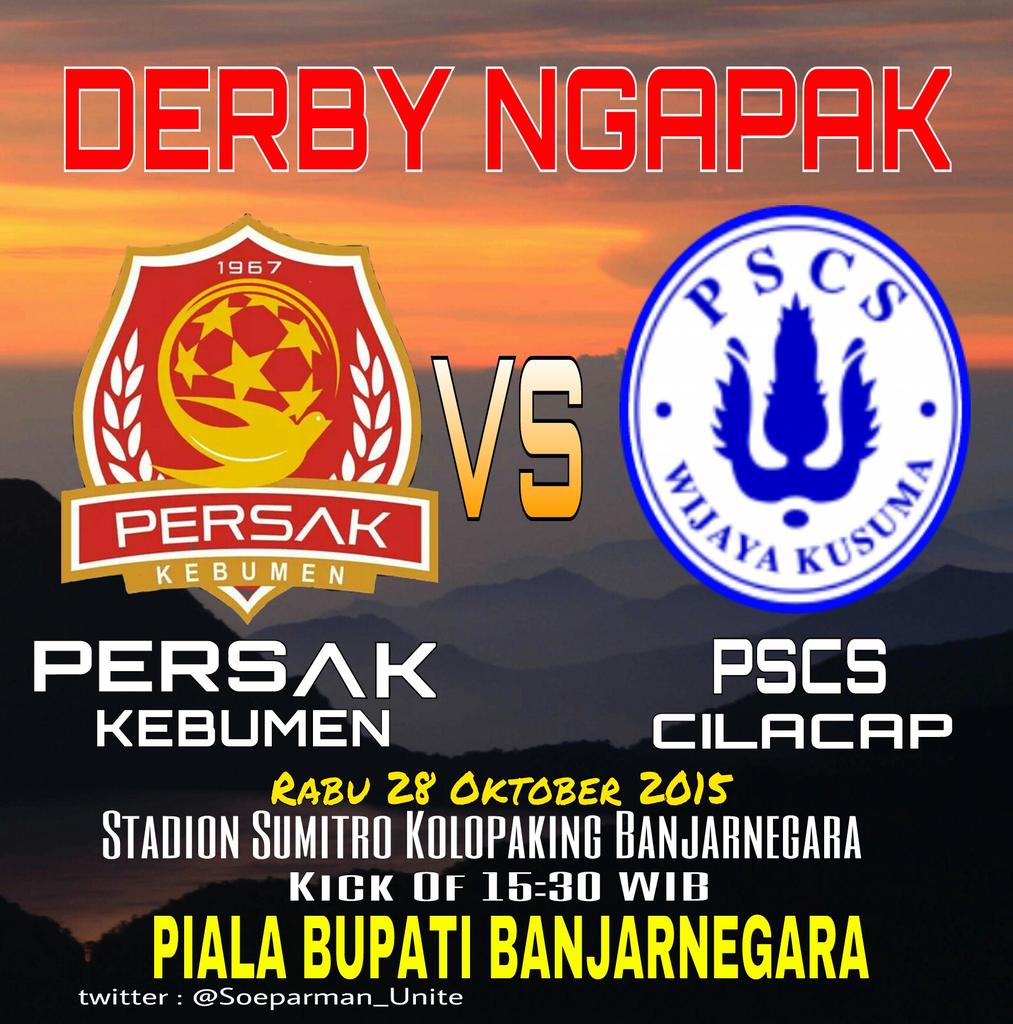 Di harian <a href="/tribunjateng/">tribunjateng.com</a> Persak kebumen
Besok liput yah derby ngapak Persak vs pscs