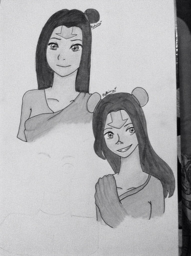 RahimaArt's tweet photo. Chibi Asami,Modern korra and older jinora and Ikki https://t.co/5U15J984iZ