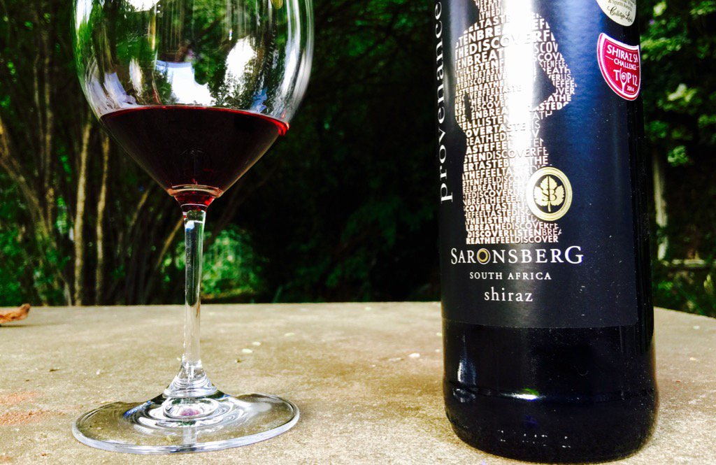 Lazy Sunday afternoon, slow cooked lamb in the pot, @Saronsberg_Wine Shiraz in a <a href="/RiedelUK/">Riedel UK🍷 Legacy Account</a> glass, life is good.