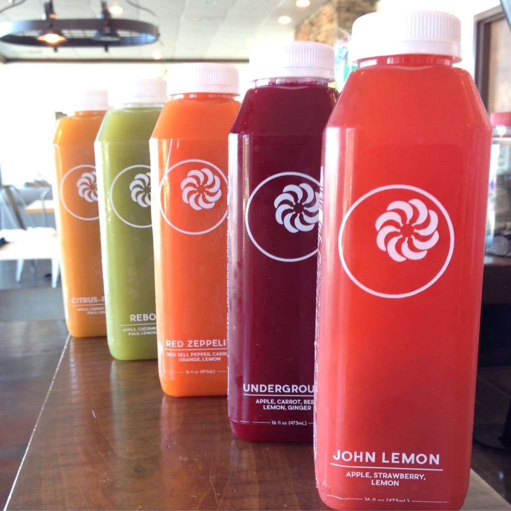 JuvaTupelo's tweet photo. #ReJUVAnate your mind and body with our cold pressed juices! 
Have a great weekend! 💚 https://t.co/LsIiI6DYta