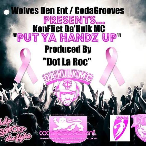 k_cannavo's tweet photo. @IamDaHulkMc New Song Release #PutYaHandzUp producer #DotLaRoc #CodaGrooves #WolvesDenEnt 
https://t.co/DG23PlfMxJ https://t.co/8c2dSxKMwI