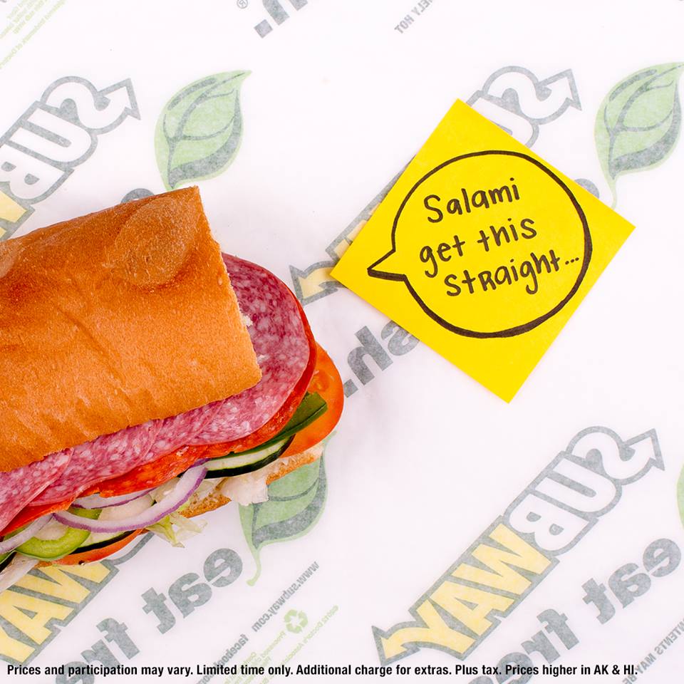 Spice up your day with a 6" Spicy Italian Sub and a drink for only £3! #subway #spicy #liverpool #eatfresh