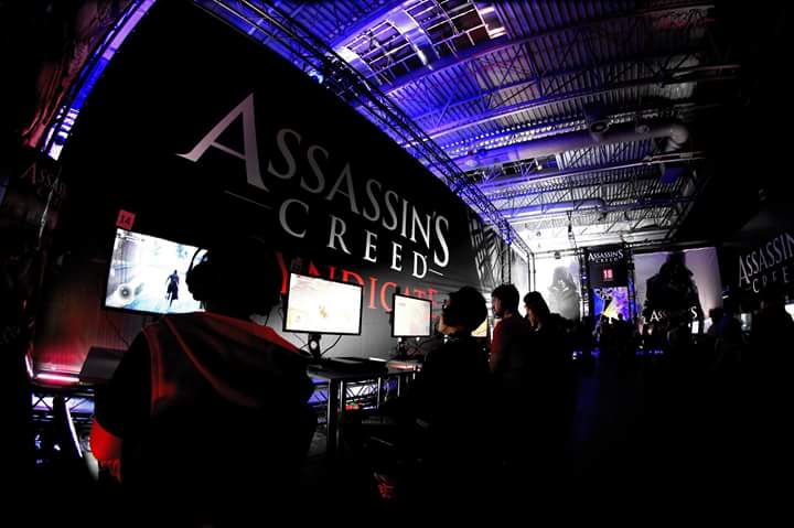 PlayBoardeu's tweet photo. Kto widział strefę Assassin's Creed Syndicate na @warsawgamesweek? https://t.co/uKbZMbyg4O