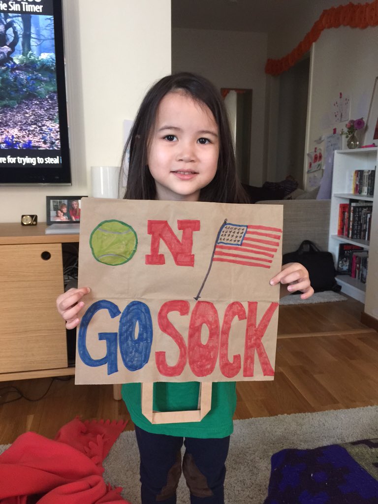 AliceinOmaha's tweet photo. One #Nebraska born kid rooting for another! @JackSock in finals of singles and doubles @IfSthlmOpen #ifsthlmopen https://t.co/YP6RJc5OUE