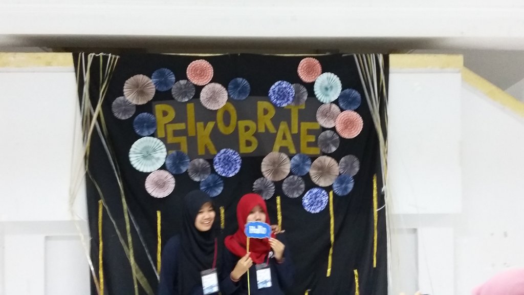 Jangan lupa mampir foto foto dulu #Psikobrate2015 #psikophoria2015