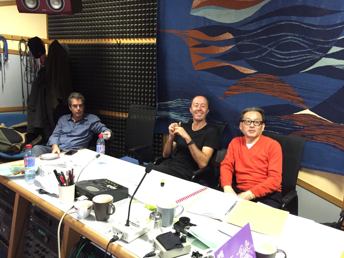 I had a fantastic recording session in Smecky Studios, Prague for "Crouching Tiger, Hidden Dragon: The Green Legend"