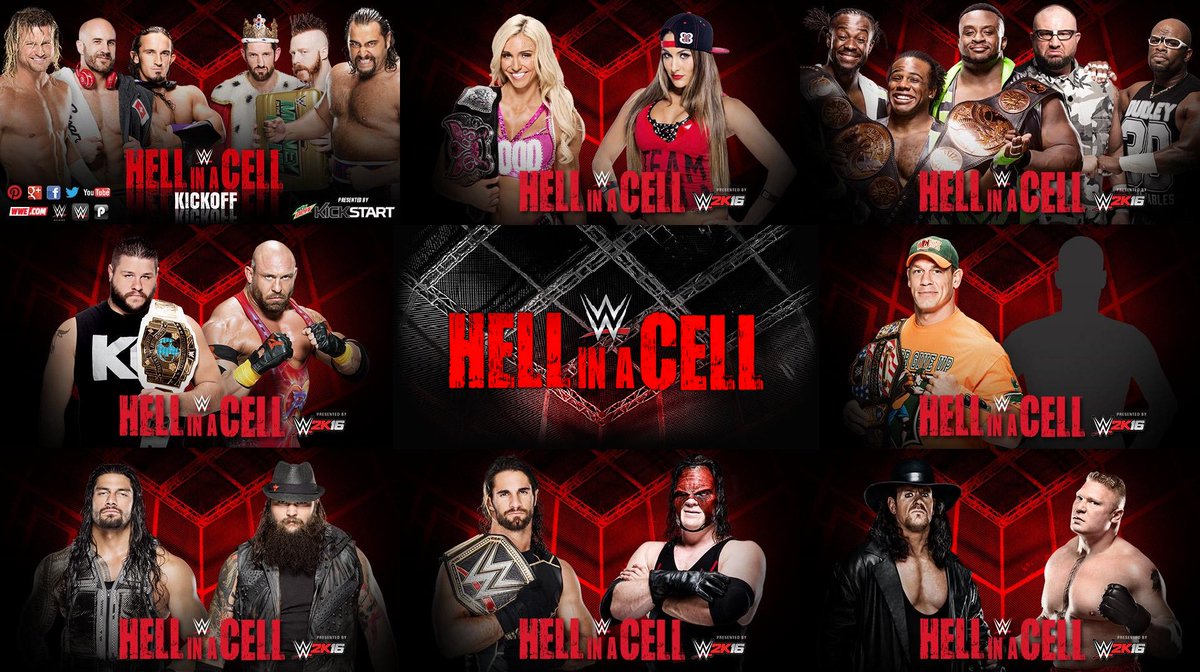 SoCatchHal's tweet photo. Carte complète de #HellInACell 2015 ! Retweetez et partagez un max svp =) 

#WWE #HIAC #WWEHellInACell2015 https://t.co/eXQ8hVYcOt