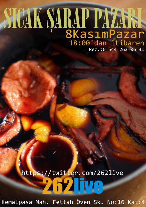 262live's tweet photo. 262live'da Sicak Sarapli pazarlara son 2 hafta kaldi ;) #262live #sicaksarappazari https://t.co/VSe1JGHgv6