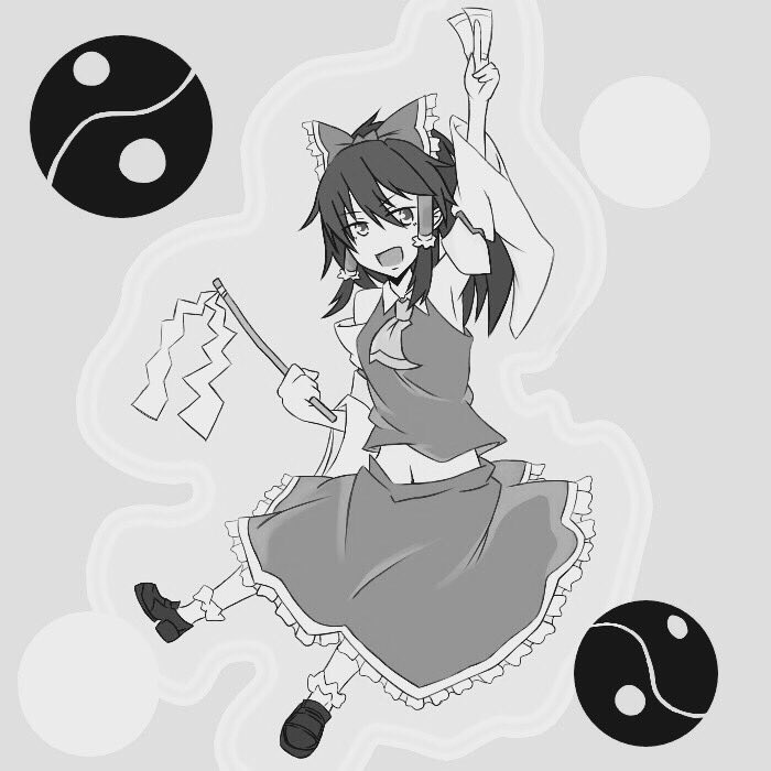 #描いた絵をモノクロにしていくとかっこいい

ふむ 
